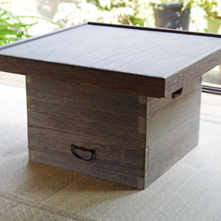 楽天市場】増田屋桐角火鉢（単品）9580[ 火鉢 テーブル 家族団欒 火鉢