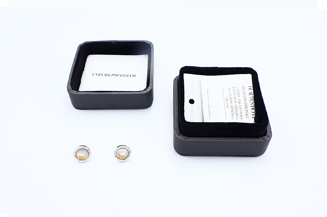 楽天市場】EMPORIO ARMANI(エンポリオアルマーニ）ピアス イーグルロゴ