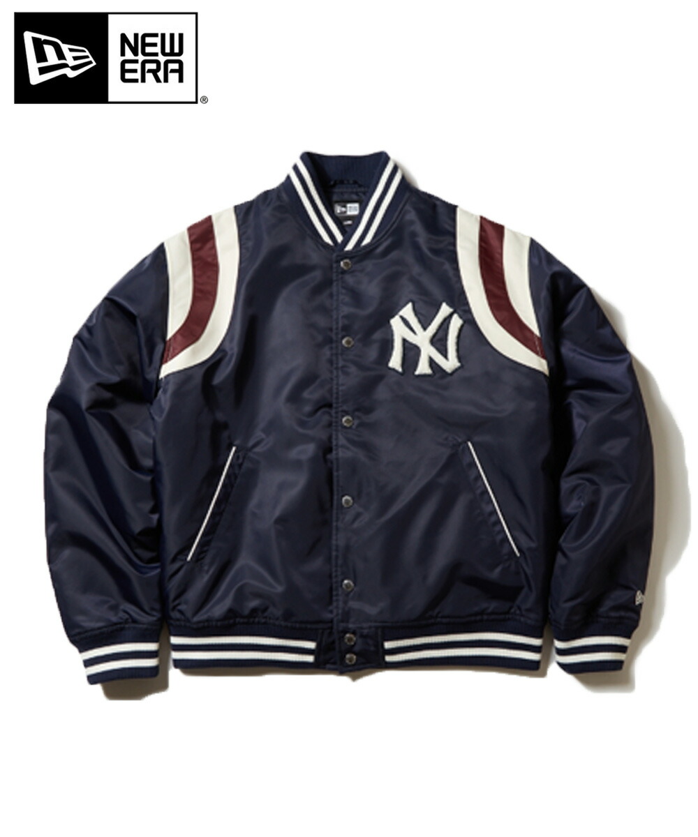 楽天市場】NEW ERA ニューエラ スタジャン ジャケット メンズ