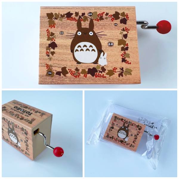 楽天市場】ジブリ グッズ となりのトトロ 手巻きオルゴール 木目(2024