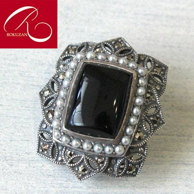 楽天市場】【スーパーセールクーポン有】【碌山】 シルバー オニキス