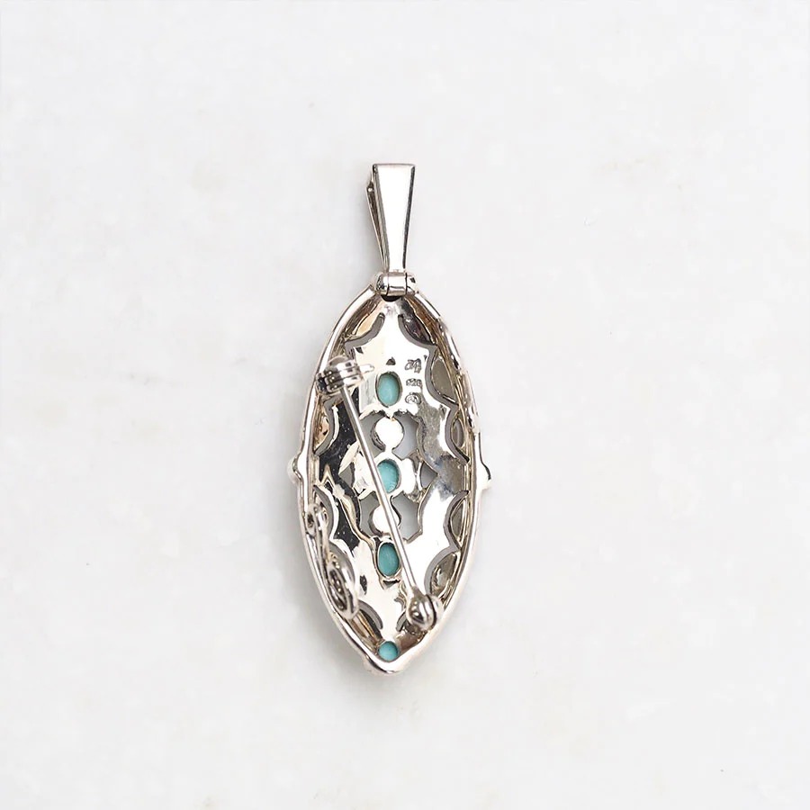 楽天市場】【スーパーセールクーポン有】【碌山】 シルバー トルコ石