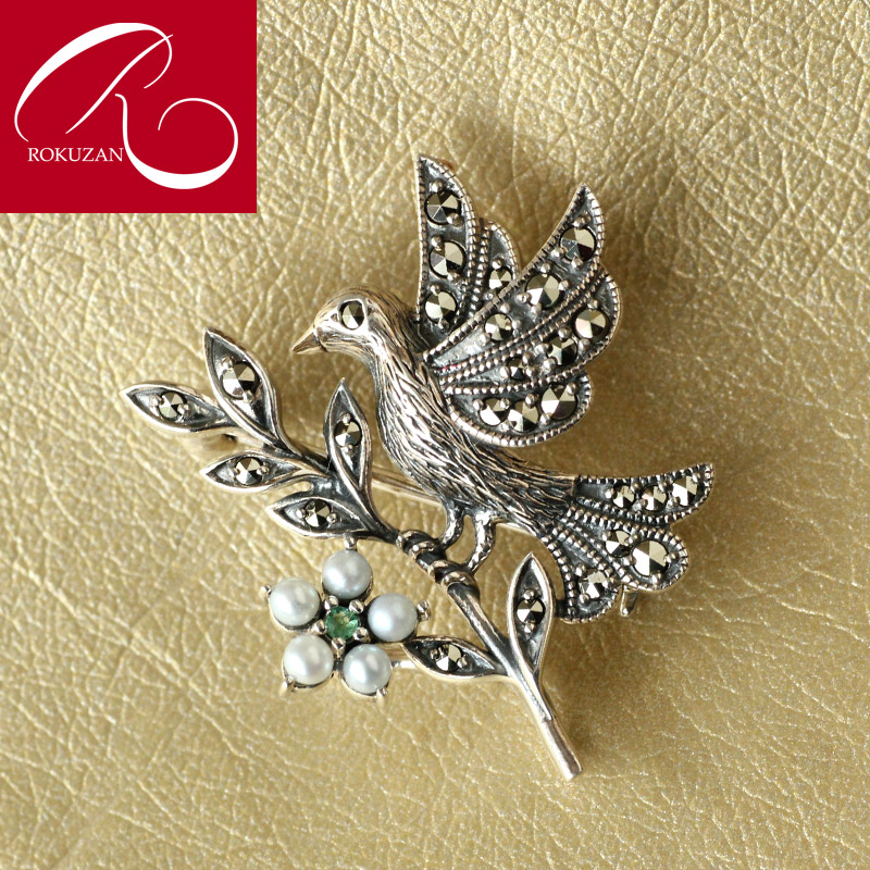 楽天市場】【スーパーセールクーポン有】【碌山】 シルバー小鳥 シード