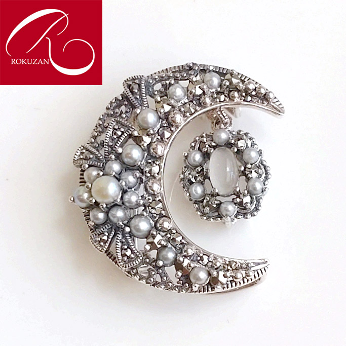 楽天市場】【スーパーセールクーポン有】【碌山】 シルバー ムーン