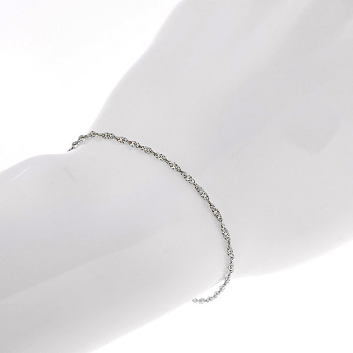 楽天市場】【3月 スーパーSALE 10%OFF】Airy プラチナ ブレスレット