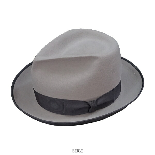 楽天市場】ラビットファー ホンブルグ ハット/ DRY BONES【ドライ