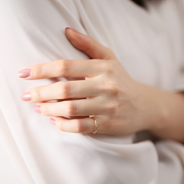 楽天市場】＼3/9まで／3%OFFクーポンセール！ 18金 リング k18