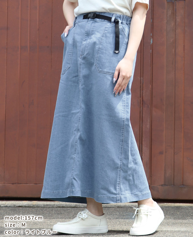 楽天市場】【ブランド直営】 デニム ベイカー クライミングスカート