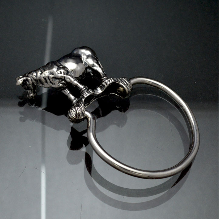 楽天市場】銀の牛、ウシキーリング 銀製(シルバー925) Silver925