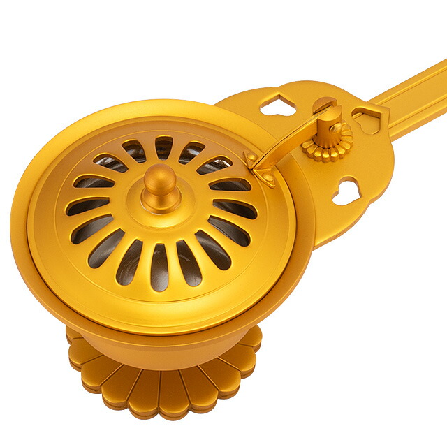 楽天市場】【密教法具 寺院用仏具】 太子型柄香炉 アルミ製 長さ28.5cm