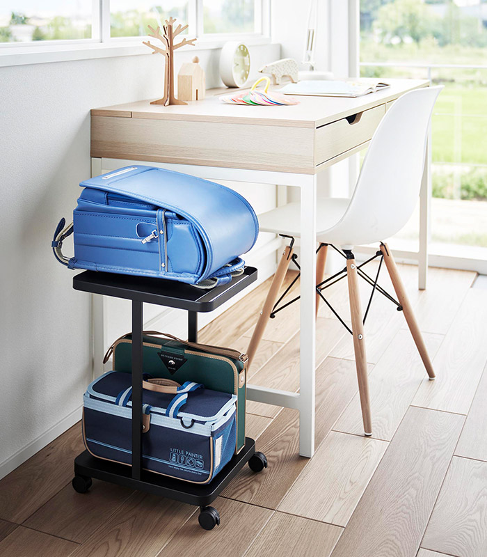 楽天市場】ランドセルラック スリム [ ランドセル収納ラック タワー