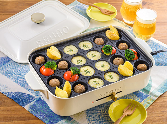 楽天市場】【楽天1位】 bruno ホットプレート 【特典付き】 ブルーノ