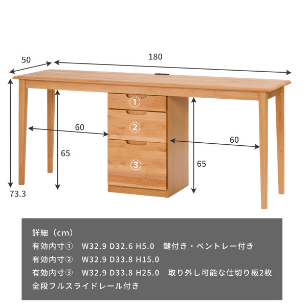 楽天市場】【期間限定11000円引き】幅180 2人用 学習机 学習デスク