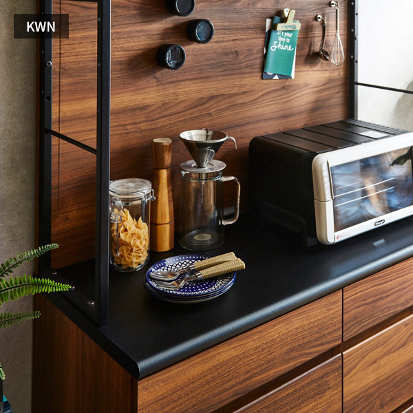 楽天市場】幅110 食器棚 キッチンボード オープンボード レンジボード