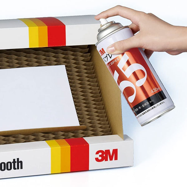 楽天市場】接着剤 スプレーのり 55 430ml 3M 多用途 のり 接着剤 貼り