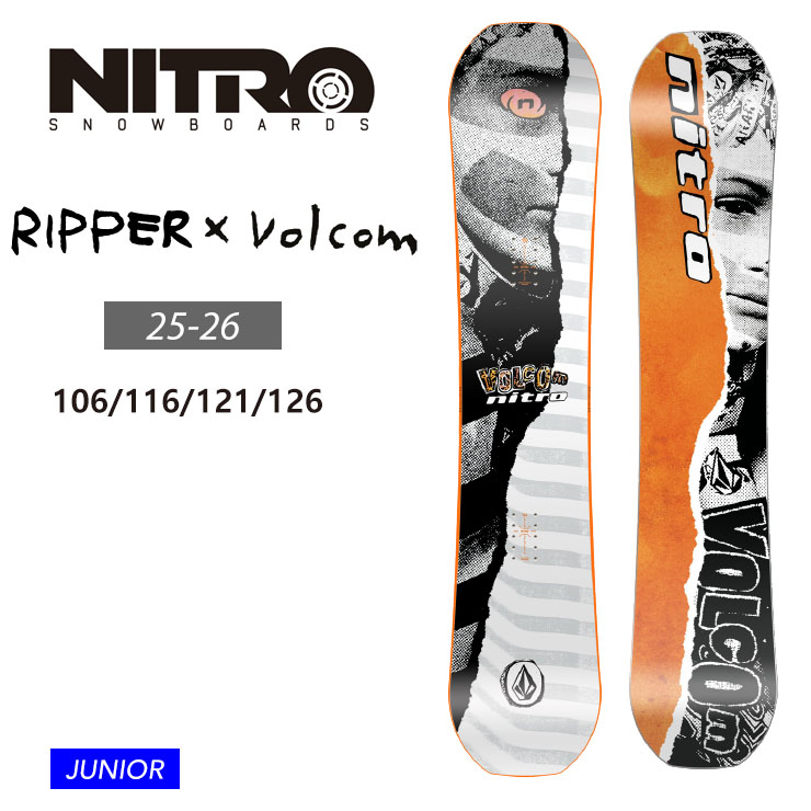楽天市場】ナイトロ スノーボード NITRO ALTERNATOR x VOLCOM 25-26