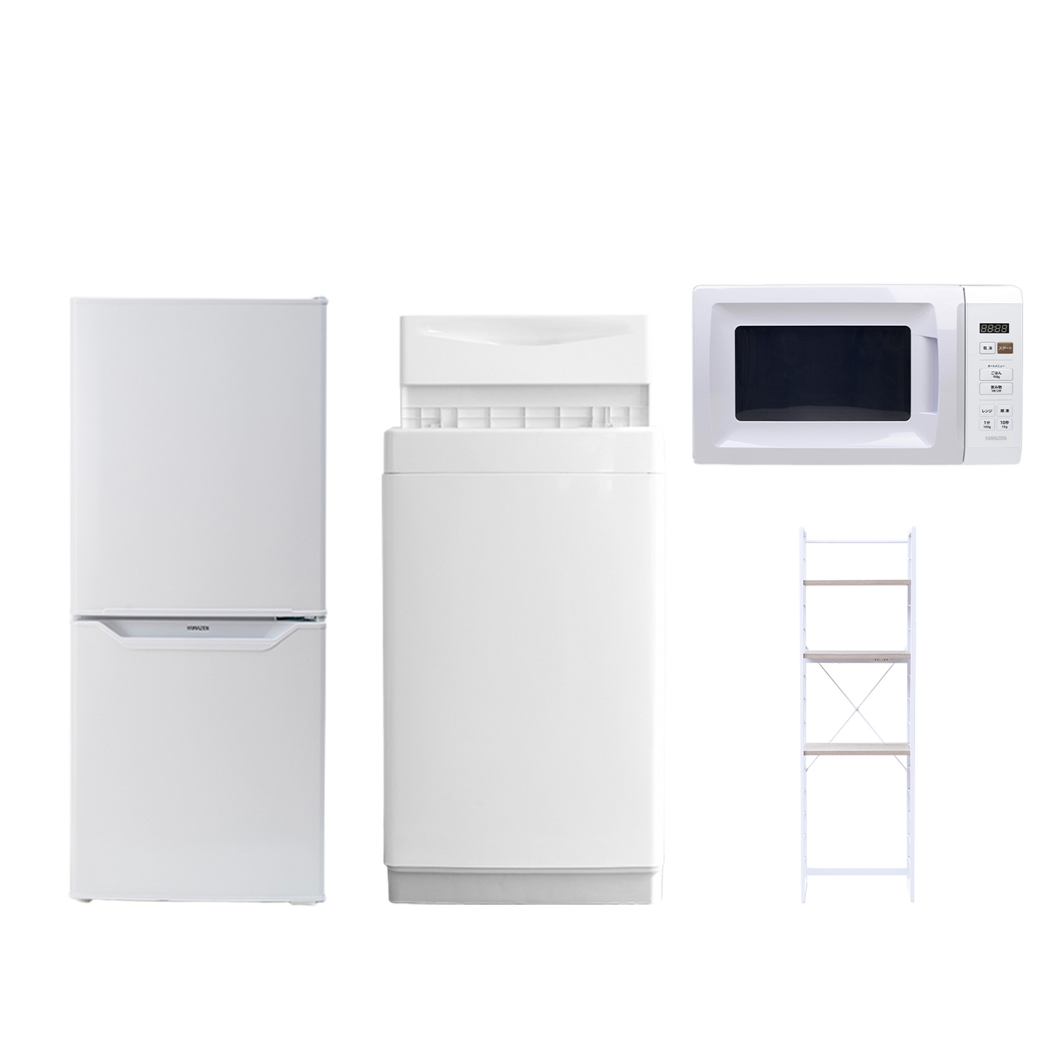楽天市場】【設置サービス対応】 家電セット 一人暮らし 4点セット
