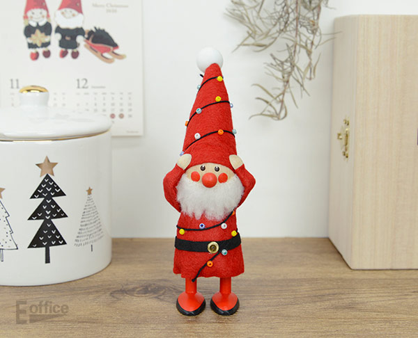 楽天市場】ノルディカニッセ 電飾にからまるサンタ（赤）NRD120647