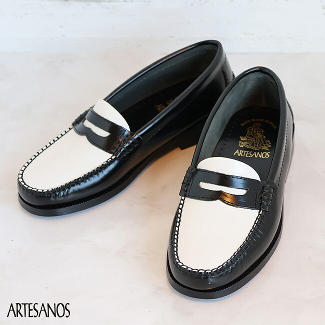 楽天市場】【新作】ARTESANOS(アルテサノス)ローファー/バイカラー