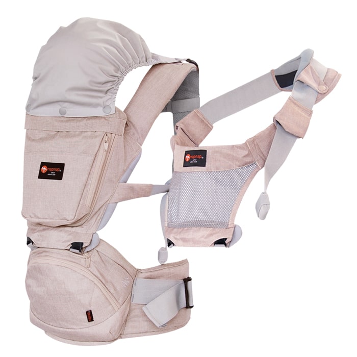 楽天市場】ナップナップ たためるヒップシートTran・シングル&ダブル