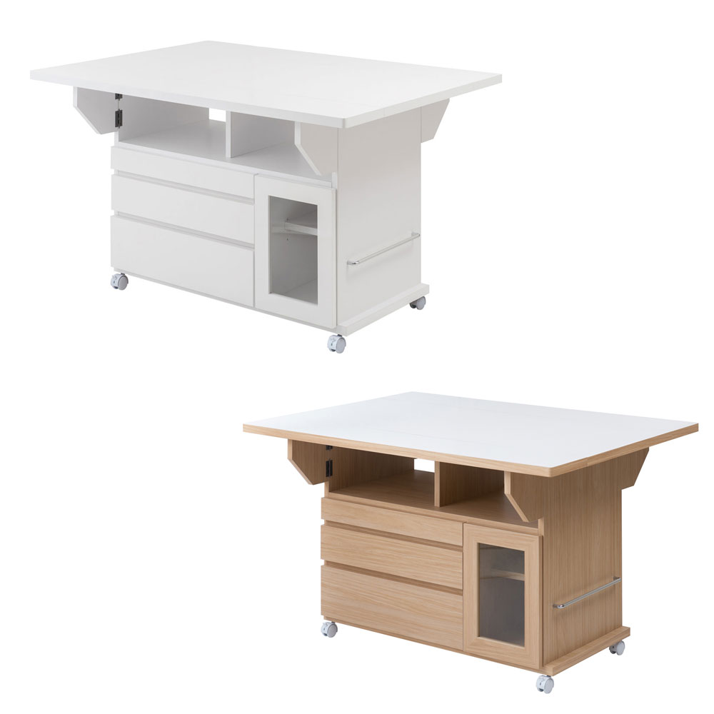 楽天市場】バタフライカウンターテーブル 幅119.5cm テーブル