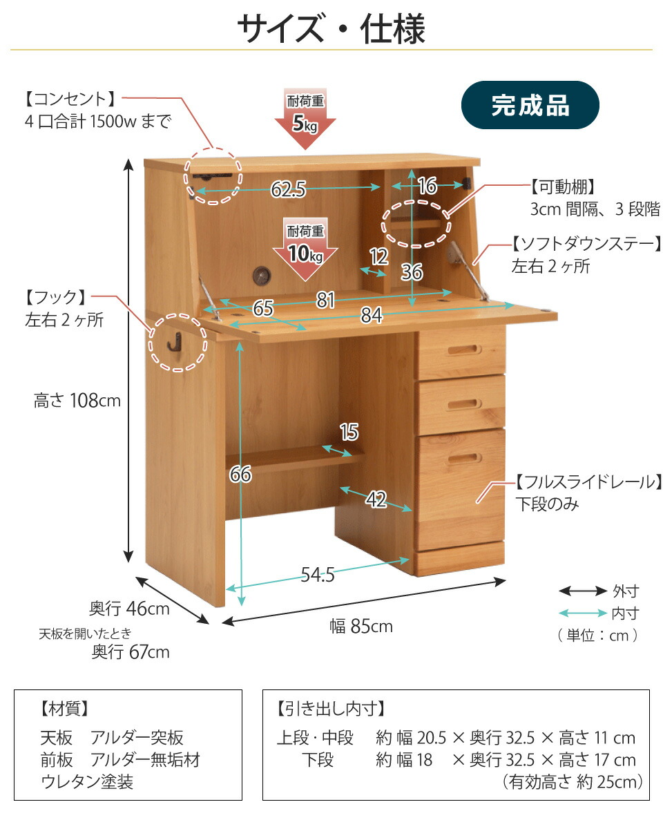 楽天市場】【10%OFF 11日1:59まで】ライティングデスク 学習机