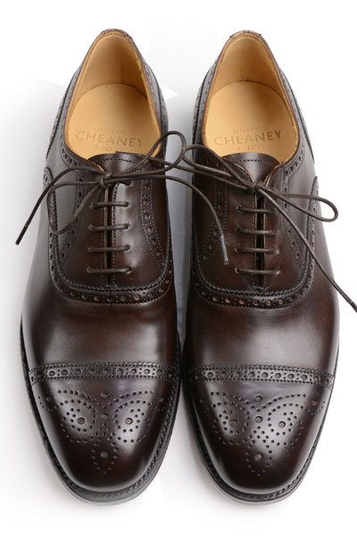 楽天市場】チーニー CHEANEY セミブローグモデル ウィルフレッド モ