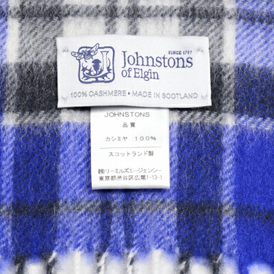 楽天市場】JOHNSTONS WA16 ジョンストンズ マフラー ピュアカシミア
