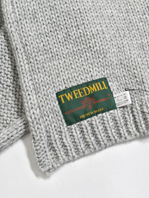 楽天市場】TWEED MILL ツイード ミル アルパカ ニットマフラー : 原宿