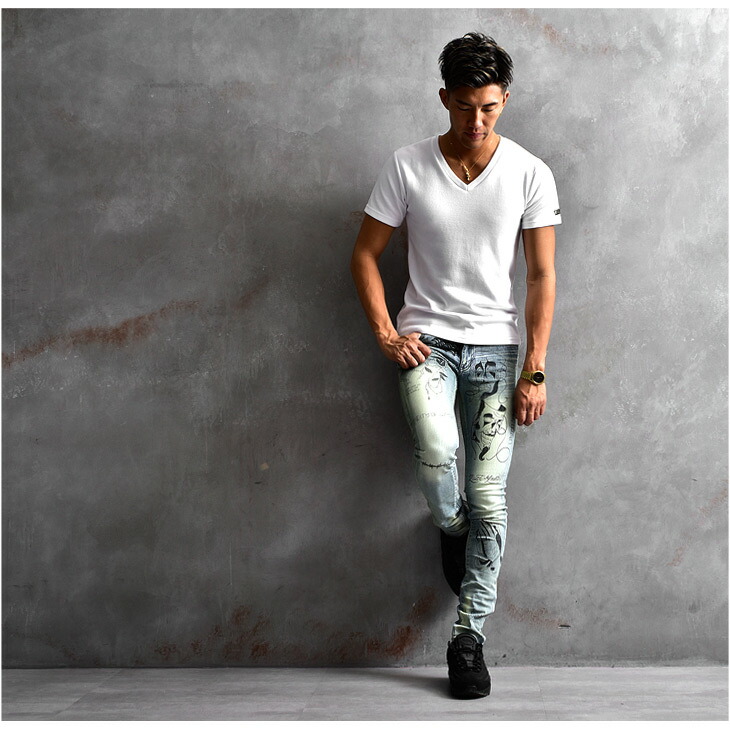 楽天市場】【送料無料】mnml ミニマル スキニー ジーンズ スキニー