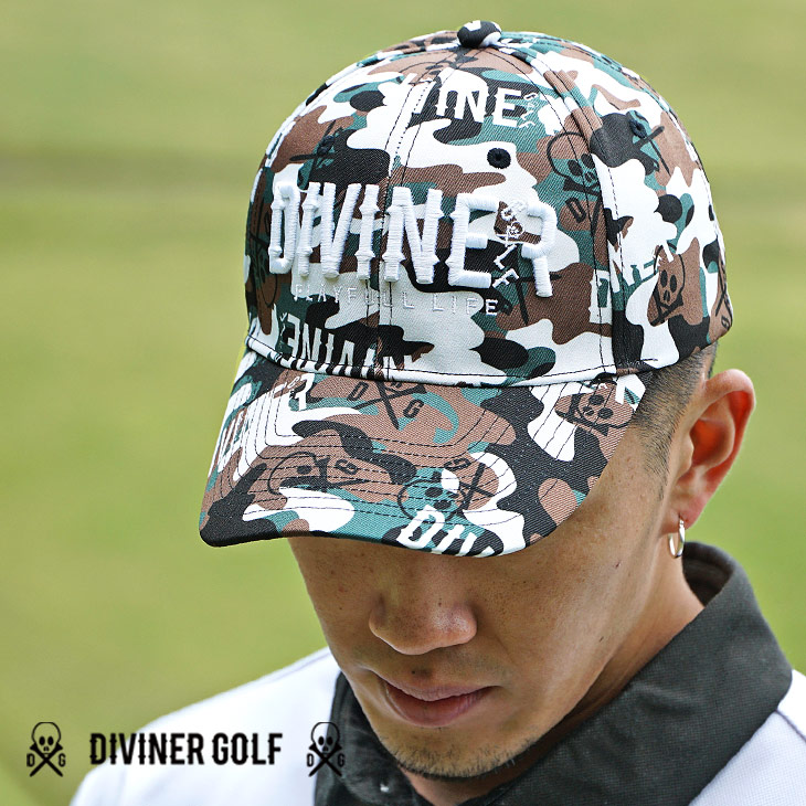 楽天市場】【DIVINER GOLF】ゴルフ キャップ メンズ ゴルフ キャップ