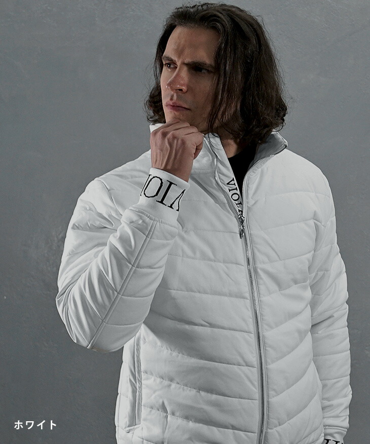 楽天市場】VIOLA rumore ヴィオラ 中綿ジャケット メンズ PUレザー