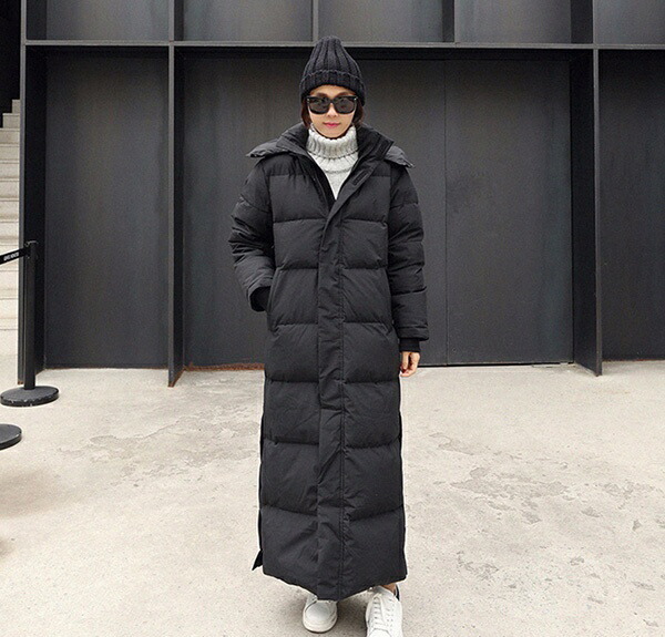 楽天市場】超ロングダウンコート ダウンジャケット ロングコート