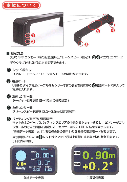 楽天市場】GPRO日本正規品 スマートパッティング練習機器 デジタル