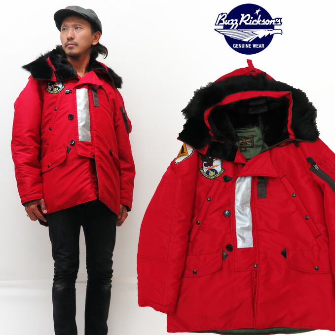 楽天市場】バズリクソンズ Buzz Rickson's RED N-3B Type 