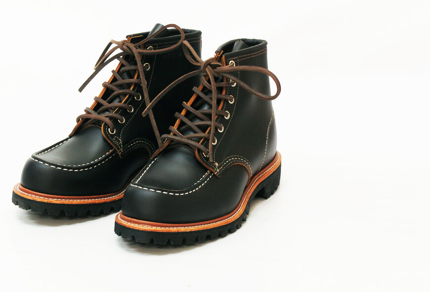 楽天市場】REDWING レッドウィング 6インチ モックトゥ レザー ブーツ