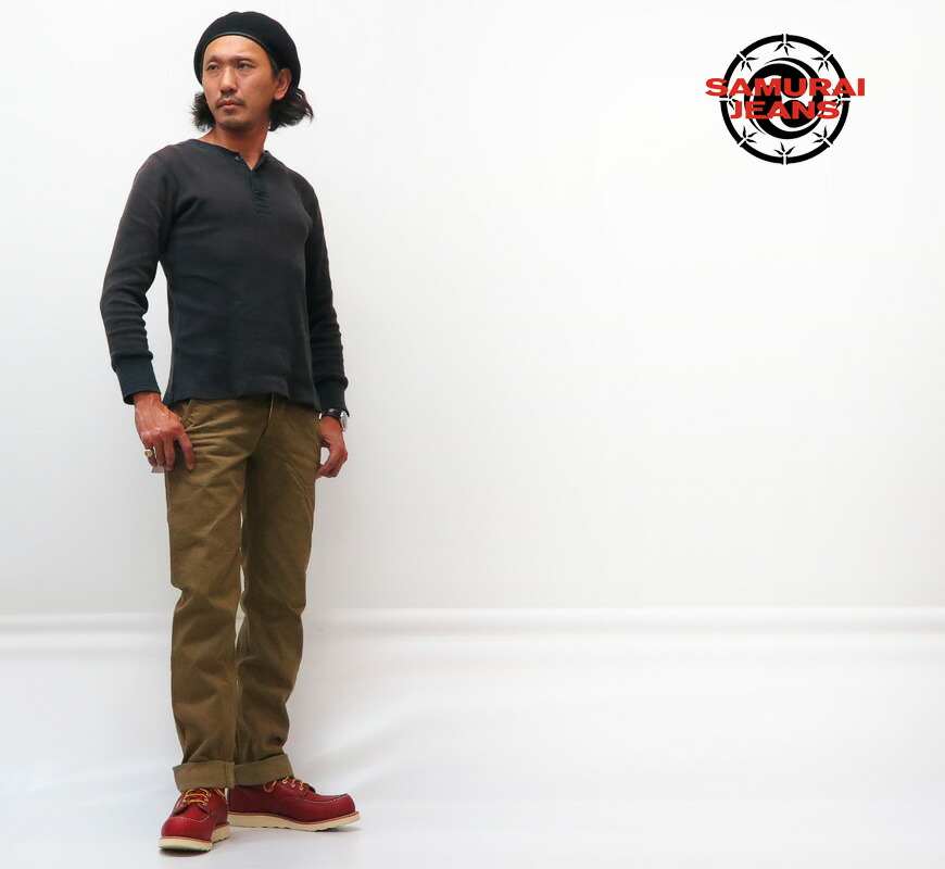 楽天市場】サムライジーンズ SAMURAI JEANS 15oz ヘビー チノ