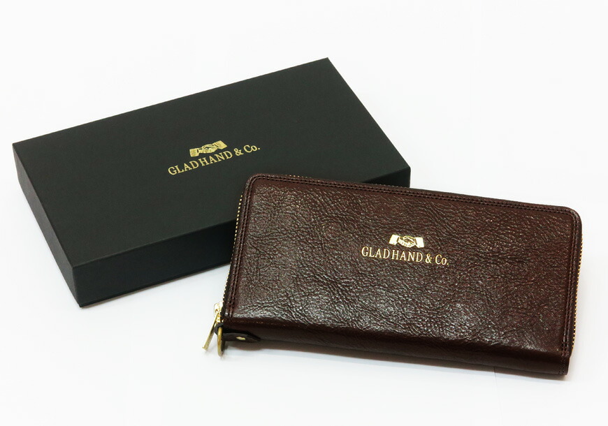 楽天市場】GLAD HAND グラッドハンド レザー ジップ ロング ウォレット