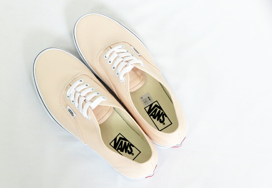 楽天市場】VANS バンズ AUTHENTIC オーセンティック Theory PEACH DUST