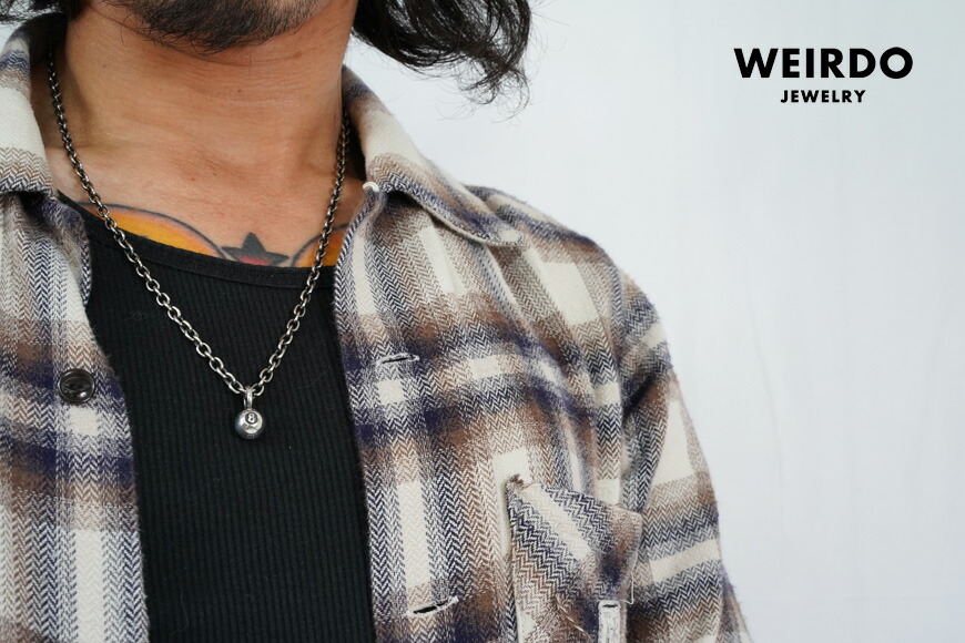 楽天市場】WEIRDO JEWERLY ウィアード ジュエリー 8 BALL シルバー925