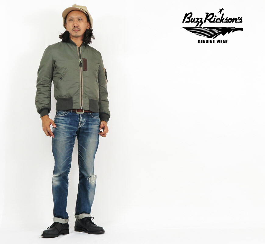 楽天市場】バズリクソンズ Buzz Rickson's フライトジャケット MA-1