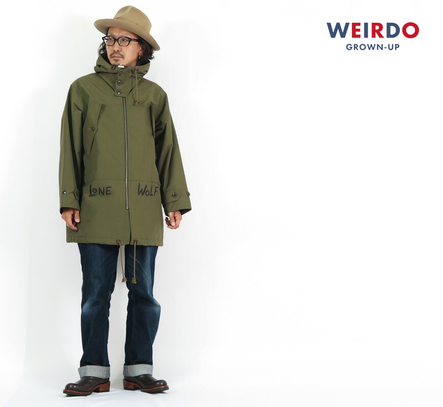 楽天市場】WEIRDO ウィアード モディファイド M43 アウターシェル