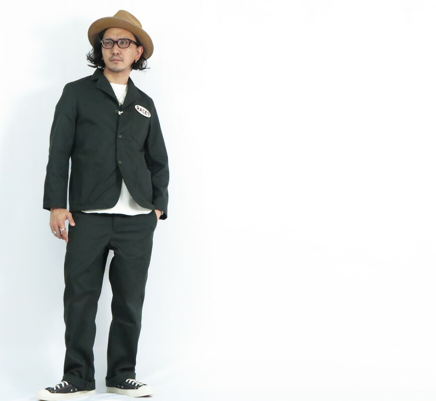 楽天市場】WEIRDO ウィアード T/Cクロス ワーク ジャケット