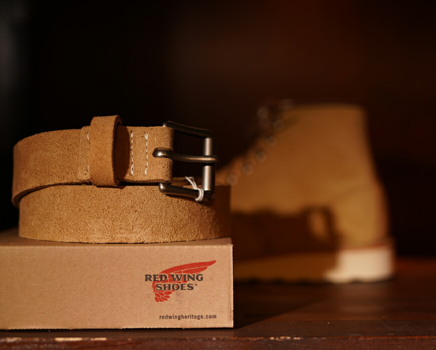 楽天市場】REDWING レッドウィング 牛革 レザー ベルト 38mm幅