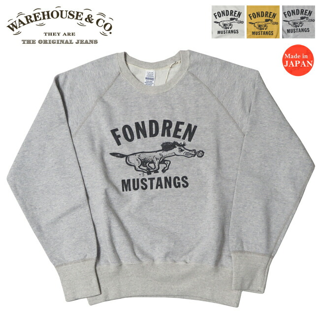 楽天市場】ウェアハウス WAREHOUSE クルーネック スウェット Lot.461