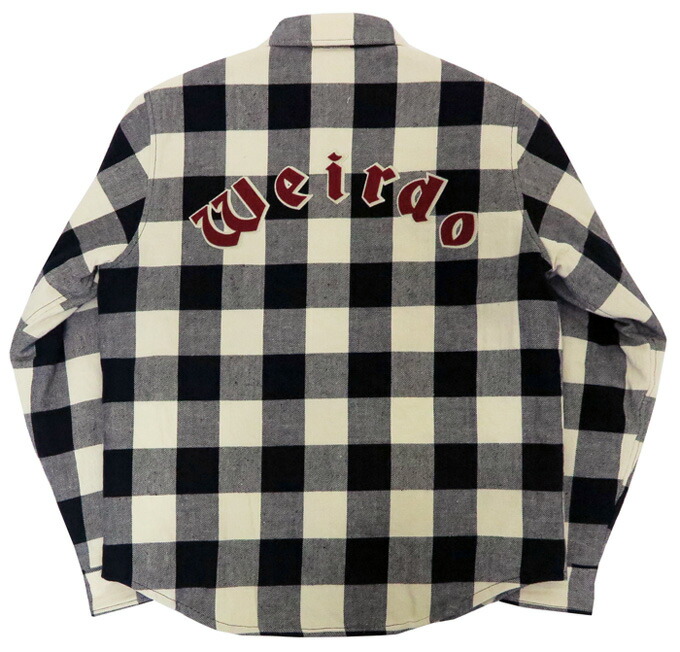 楽天市場】WEIRDO ウィアード キルティング チェック シャツ