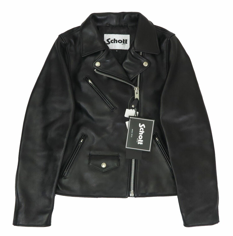 楽天市場】ショット Schott ラムレザー ダブル ライダース ジャケット