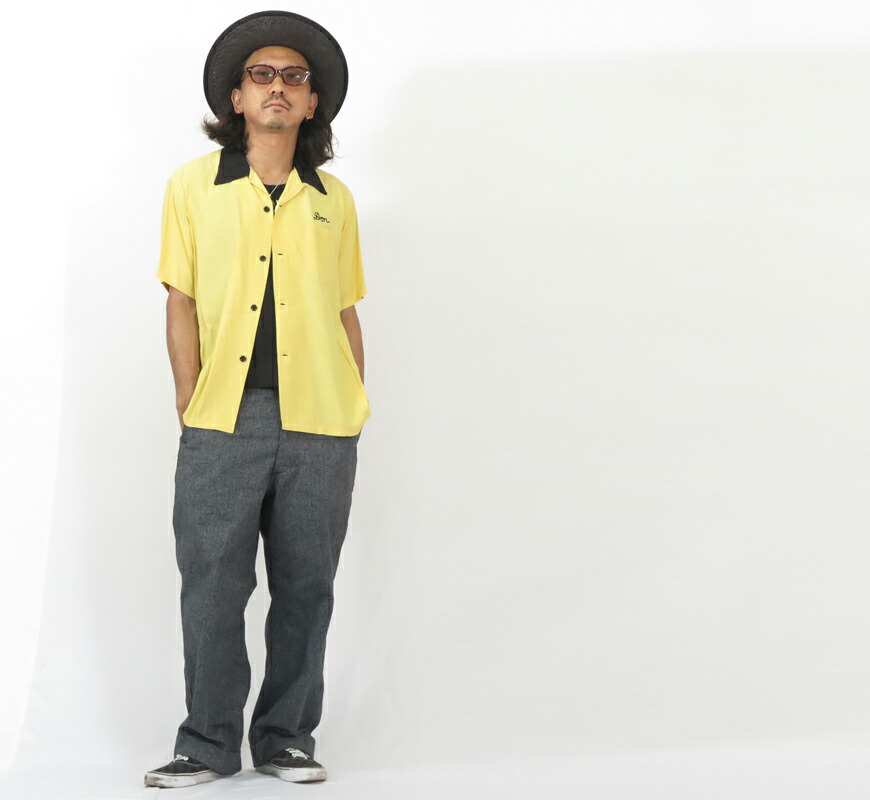 楽天市場】Style Eyes スタイルアイズ 半袖 ボウリングシャツ ANN'S