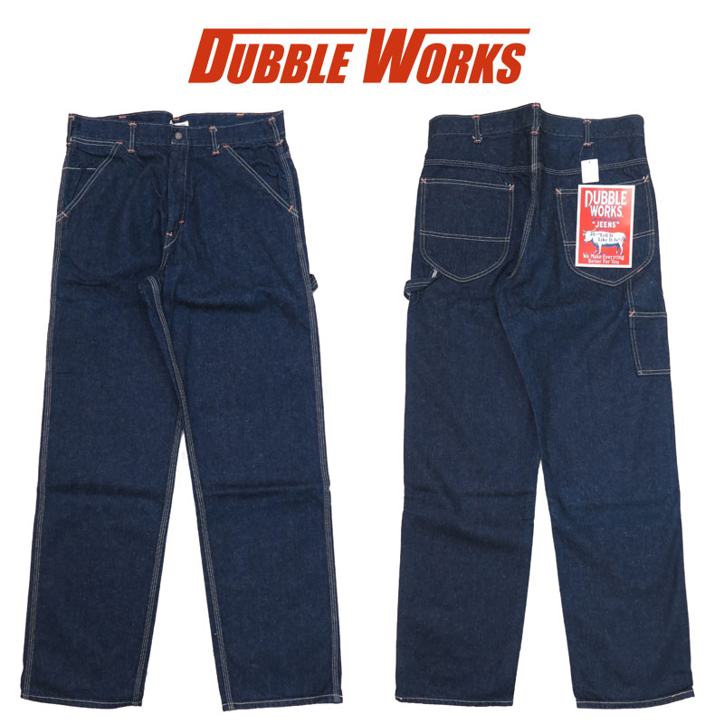 楽天市場】ダブルワークス DUBBLE WORKS ジーンズ デニム ペインター