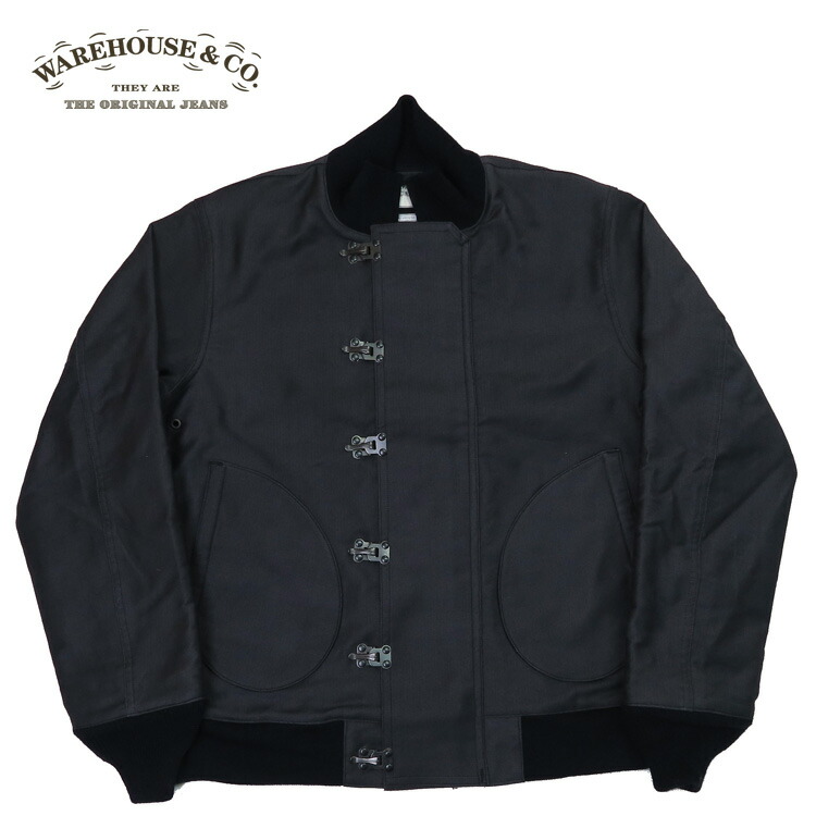 楽天市場】ウェアハウス WAREHOUSE U.S.NAVY 6 HOOK デッキ ジャケット